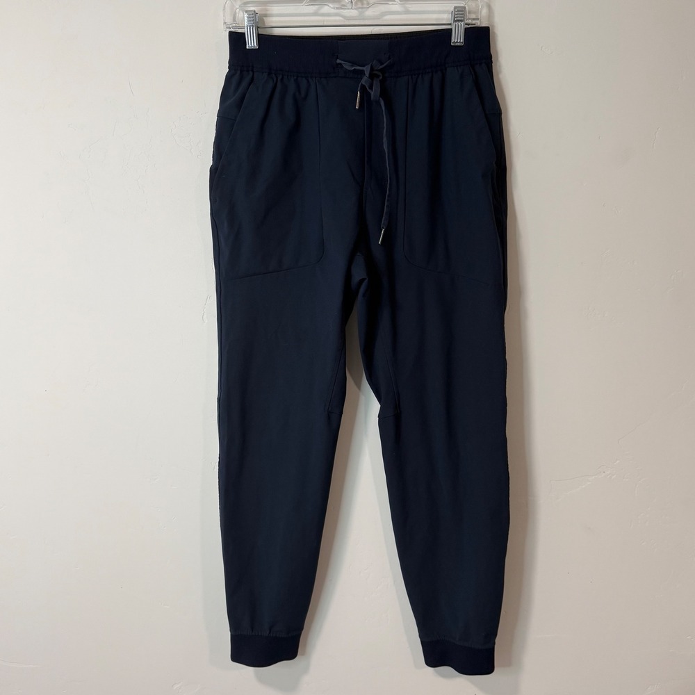 Lululemon Mens ABC Jogger Medium Navy Blue Warpstreme Tapered Pants